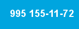 995 155-11-72 995 155-11-72